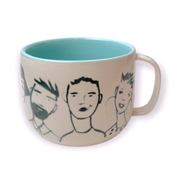 Anthropologie People Person Faces Mug - Picture 8 of 11